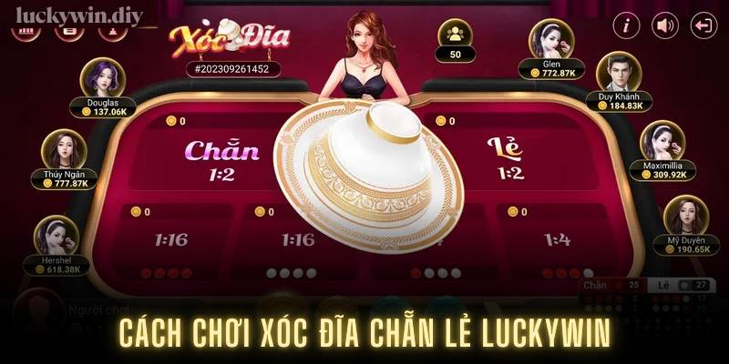 Chi tiết cách chơi xóc đĩa chẵn lẻ Luckywin