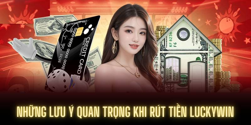 Những lưu ý quan trọng khi rút tiền Luckywin